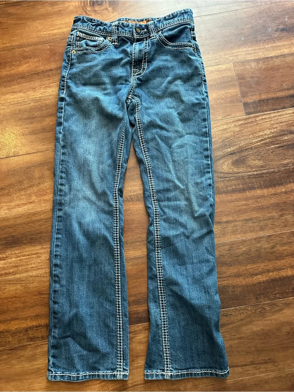 Kids Blue Denim Jeans - Bootcut